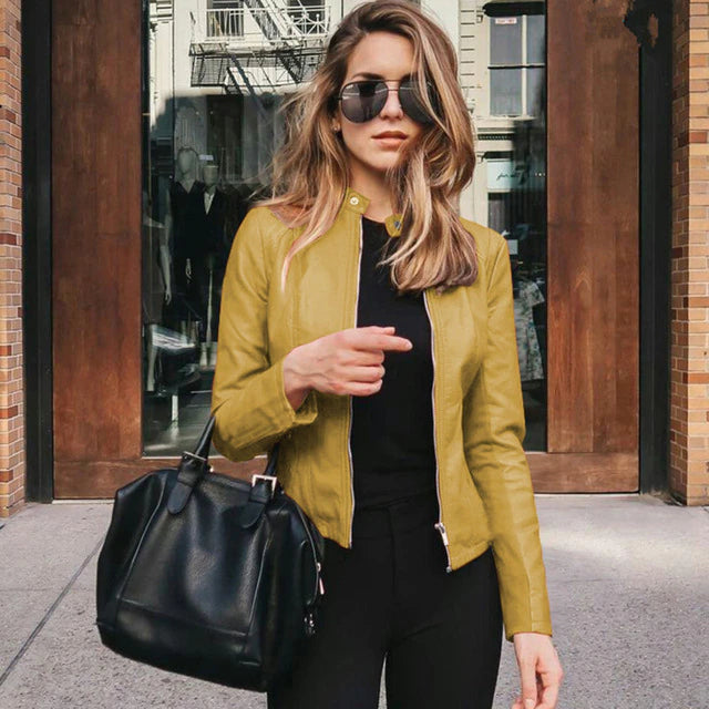 Lune London | Elegant Leather Jacket Timeless Style