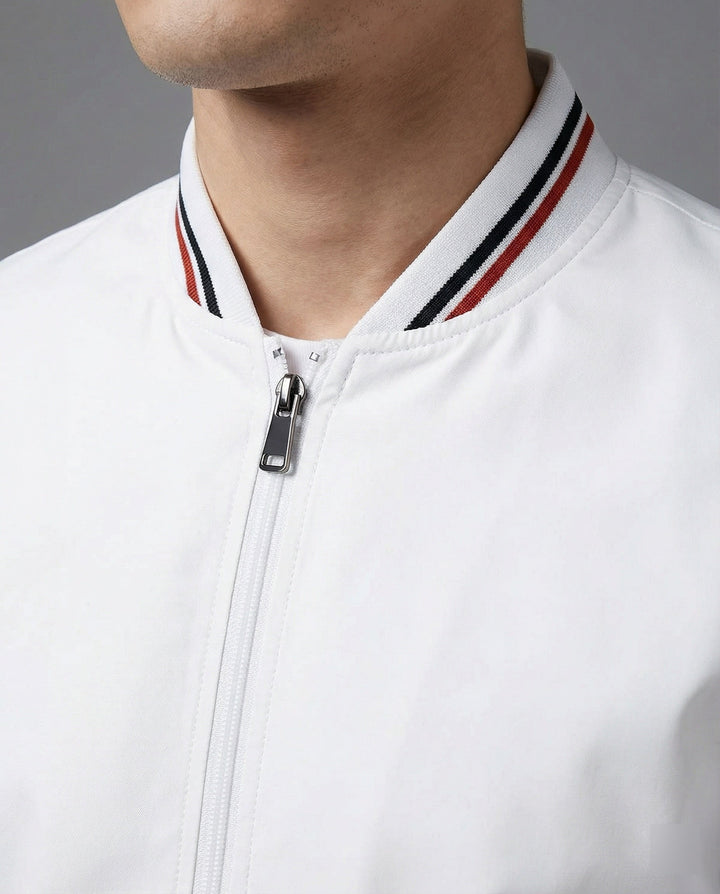 Men's Casual Transition Jacket with Water-Repellent Surface & Stand-Up Collar Lune London