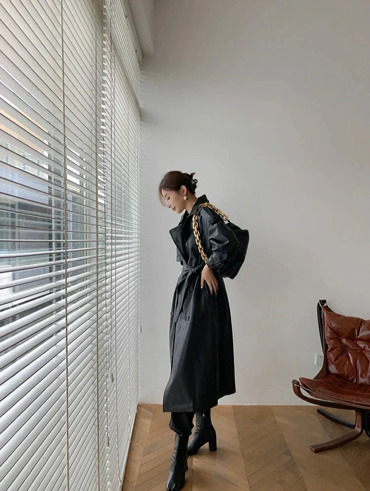Lune London | Women's jacket - Timeless leather look with elegant details