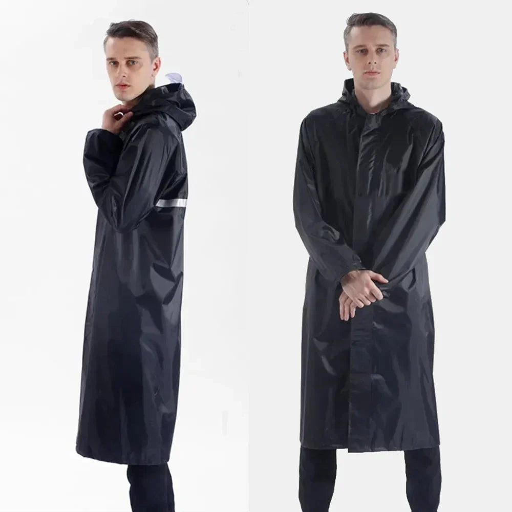 Lune London | Black rain jacket for adults - Waterproof and breathable for outdoor use