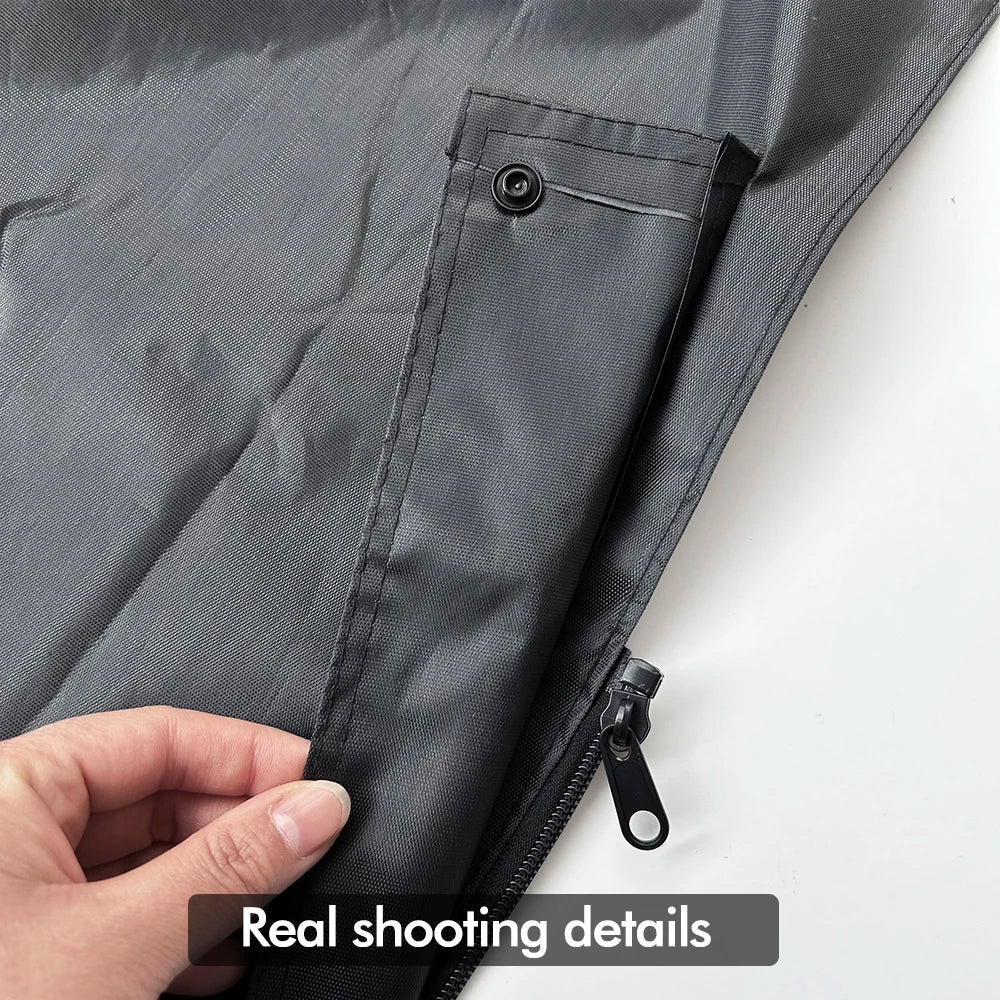 Lune London | Black rain jacket for adults - Waterproof and breathable for outdoor use