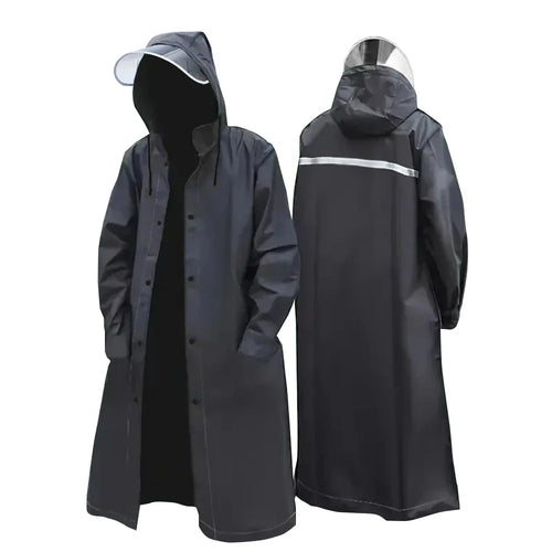 Lune London | Black rain jacket for adults - Waterproof and breathable for outdoor use