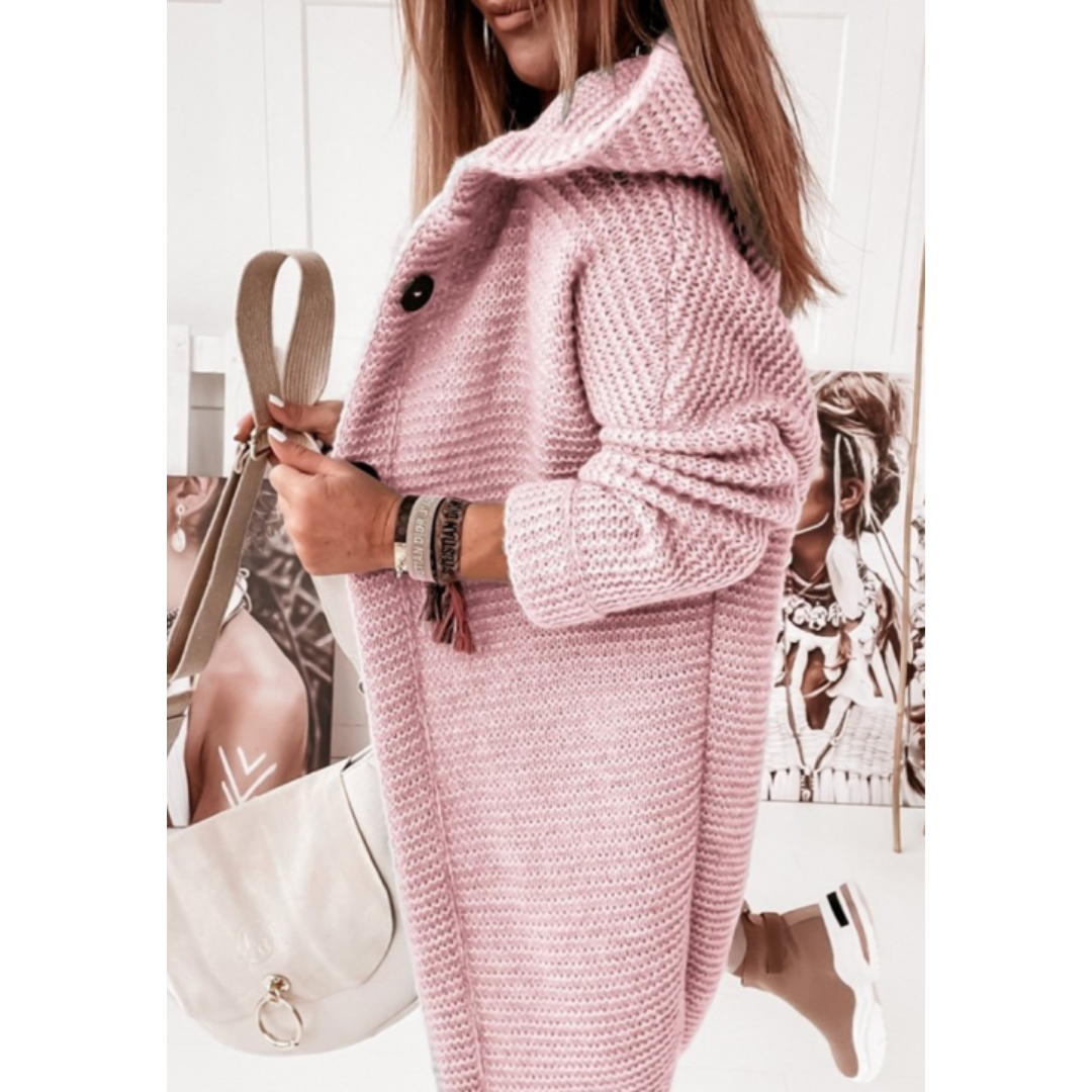 Lune London | Hooded Cardigan - Loose Fit Soft Fabric Year-Round Wear