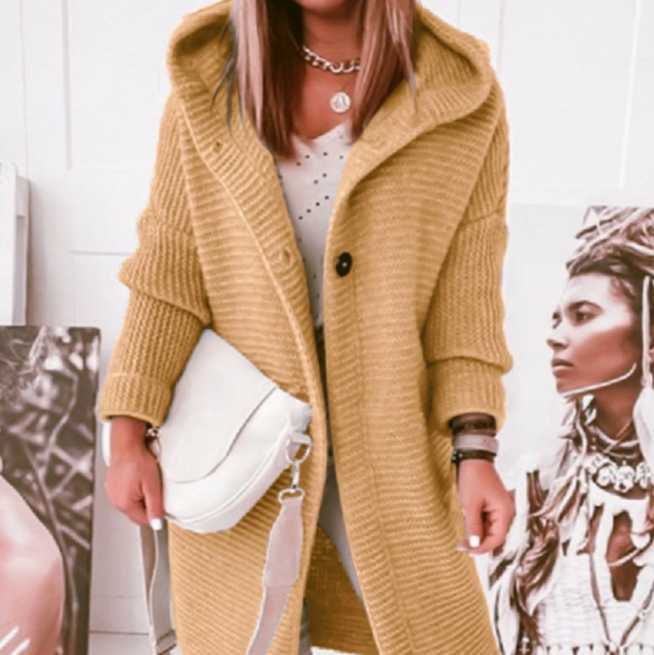 Lune London | Hooded Cardigan - Loose Fit Soft Fabric Year-Round Wear
