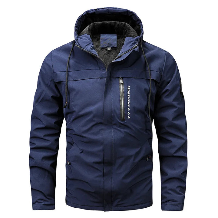 Lune London | Hooded fleece jacket for men - Regular fit