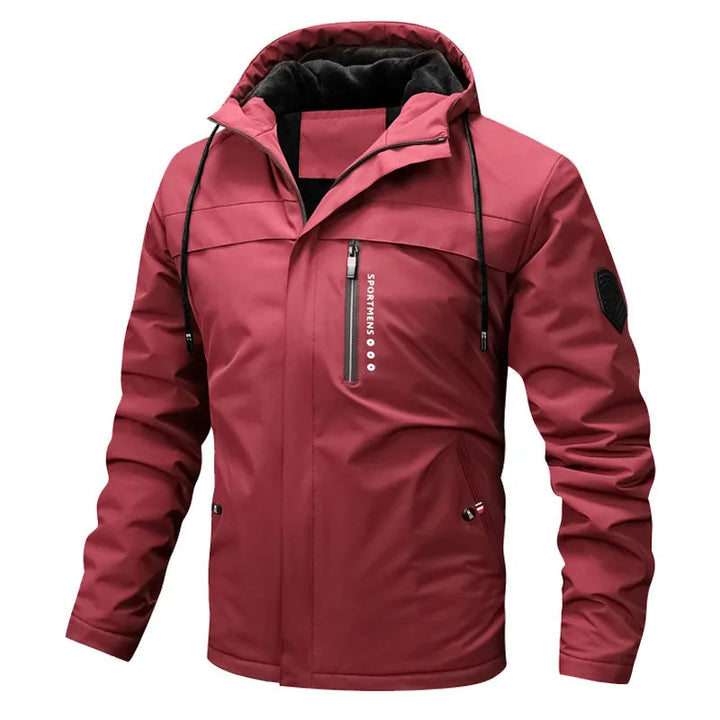 Lune London | Hooded fleece jacket for men - Regular fit