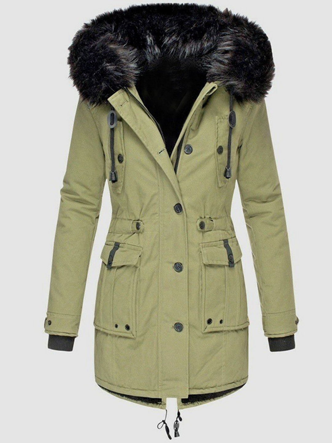 Lune London | Hooded parka jacket for women - Winter