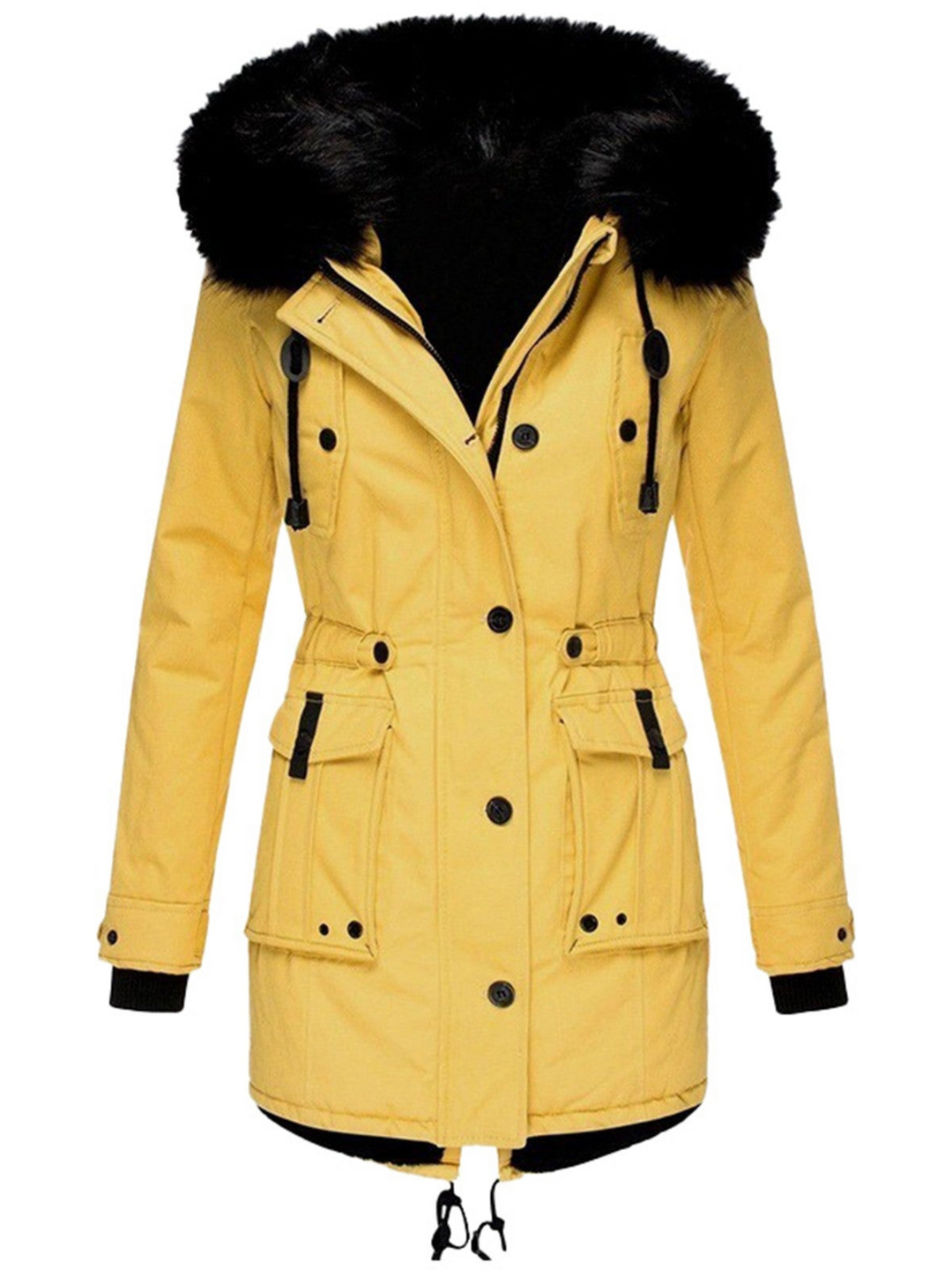 Lune London | Hooded parka jacket for women - Winter