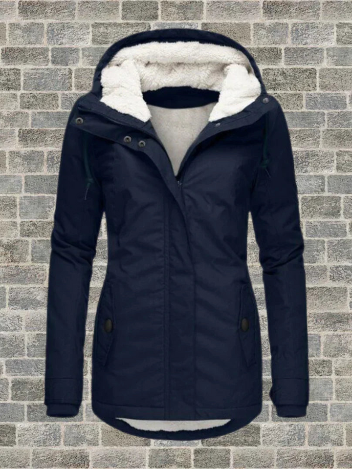 Lune London | Hooded Winter Coat for Women - Regular Fit