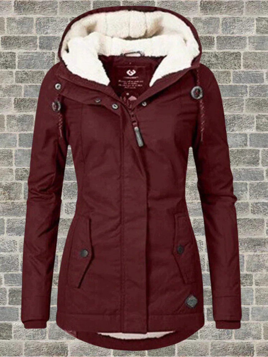 Lune London | Hooded Winter Coat for Women - Regular Fit