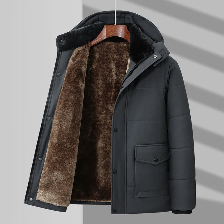 Lune London | fur-lined puffer jacket
