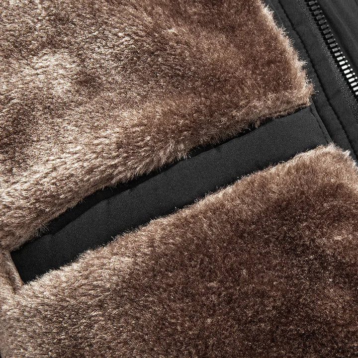 Lune London | fur-lined puffer jacket