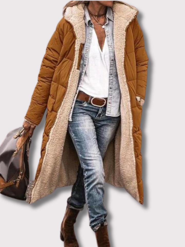 Lune London | Reversible Long Cut Winter Coat