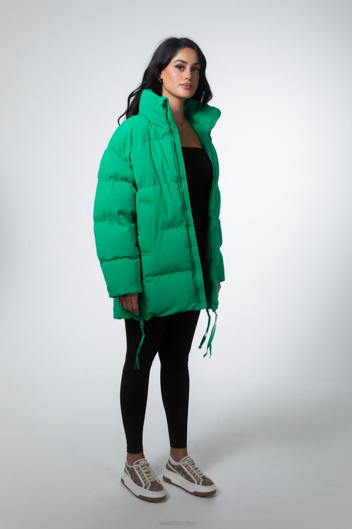 Lune London | Copperose Veste noire / verte