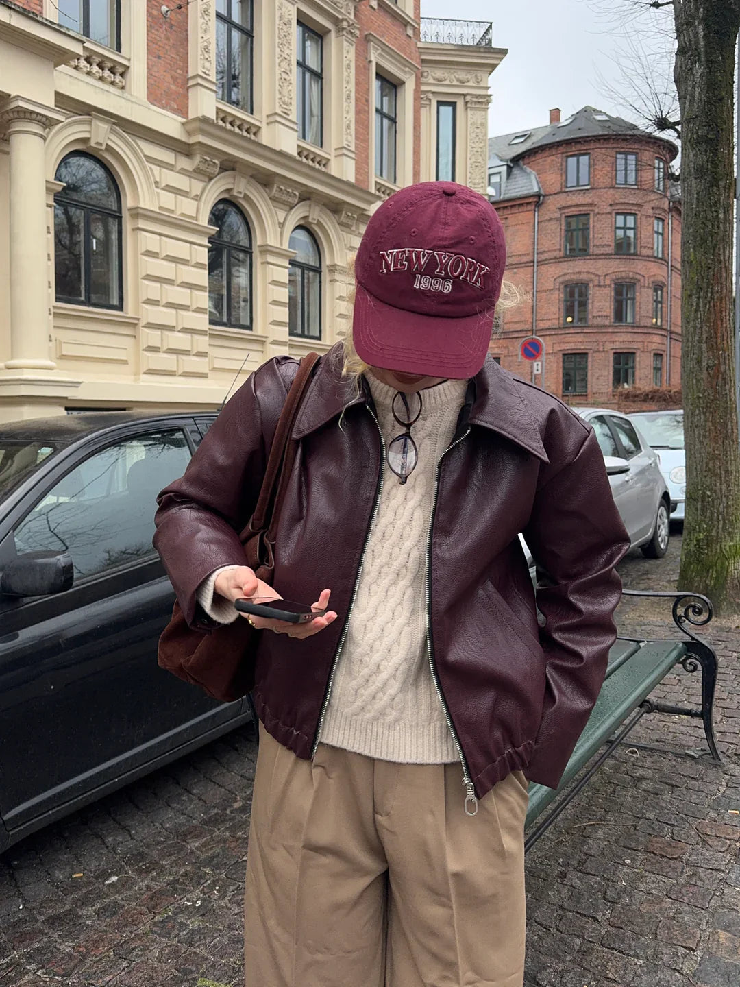 Lune London | Jacket - Burgundy