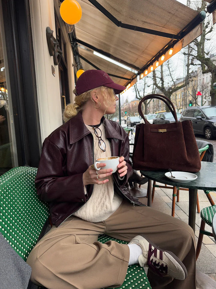 Lune London | Jacket - Burgundy