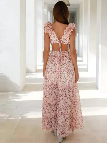 Lune London | Elegant and Ruched Maxi Dress