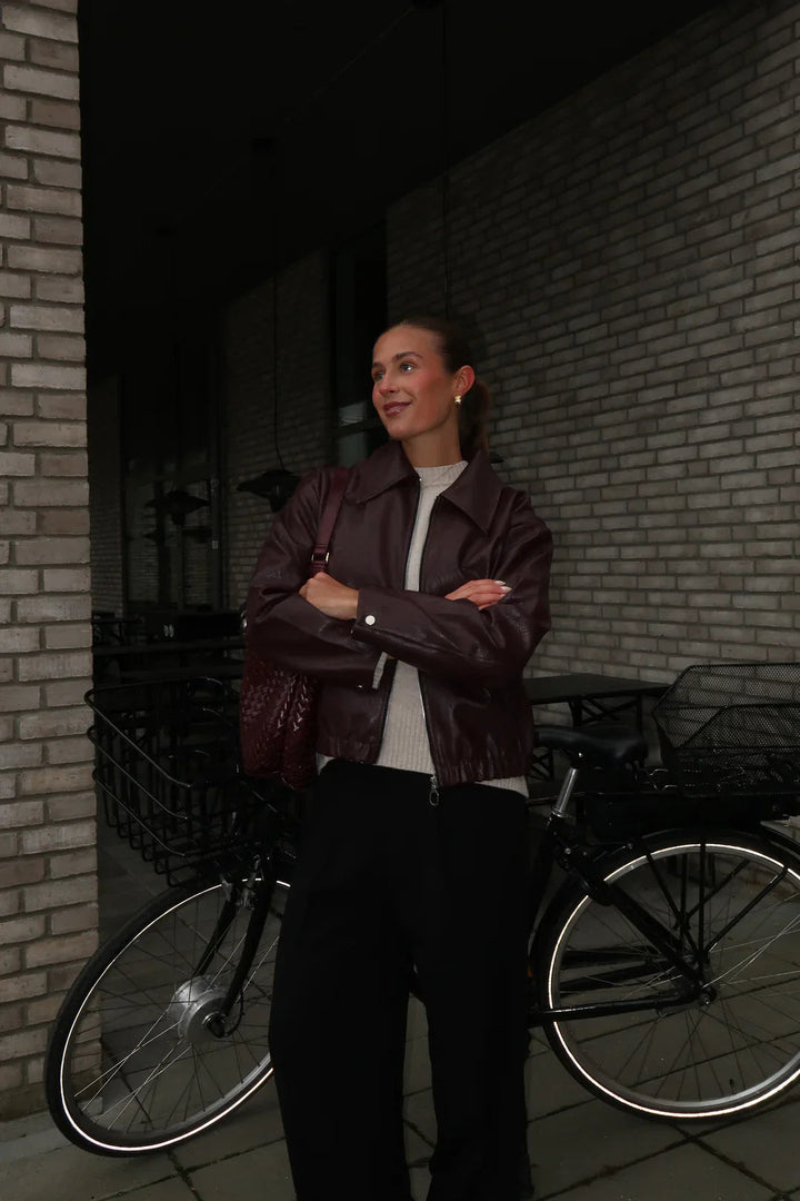 Lune London | Jacket - Burgundy