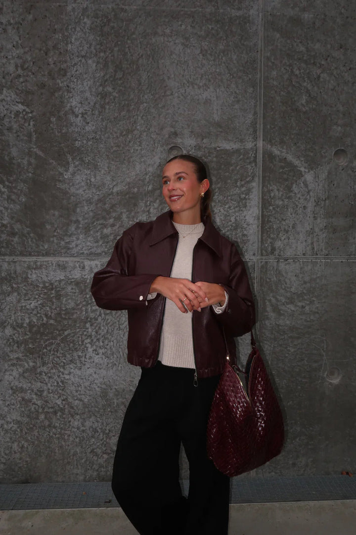 Lune London | Jacket - Burgundy