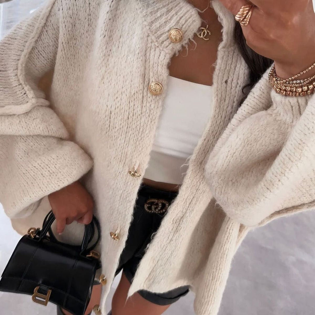 Lune London | Stylish Oversized Wool Cardigan for Women