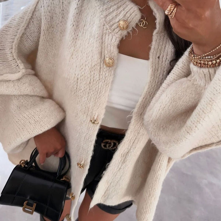 Lune London | Stylish Oversized Wool Cardigan for Women