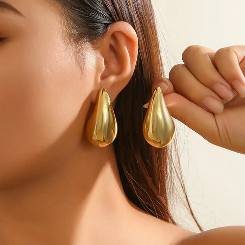 Lune London | Large drop earrings
