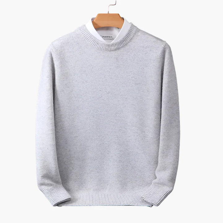 Lune London | Business sweater with collar - Elegant knit sweater for the office and everyday