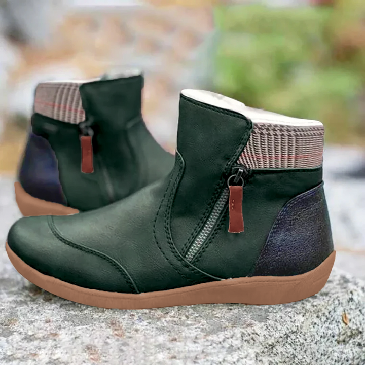 Lune London | Faux fur ankle boots