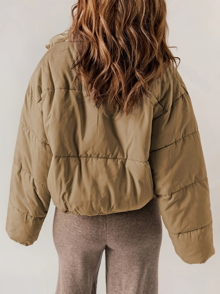 Lune London | Women's quilted jacket with zipper - Casual everyday jacket for her