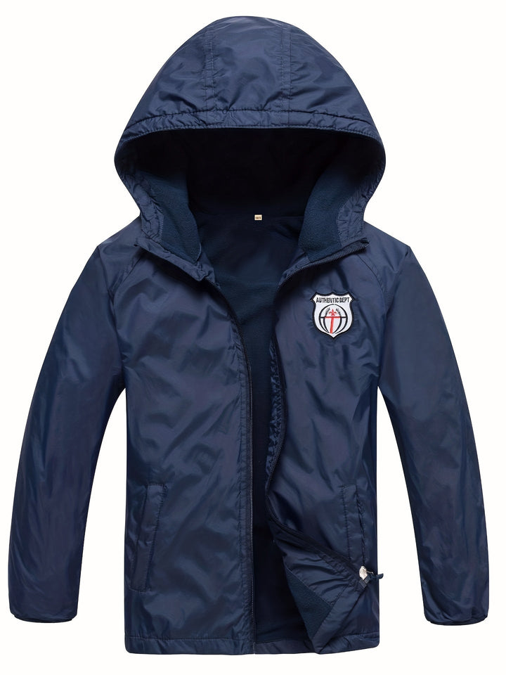 Lune London | Boys' rain jacket with hood - stylish, practical and waterproof