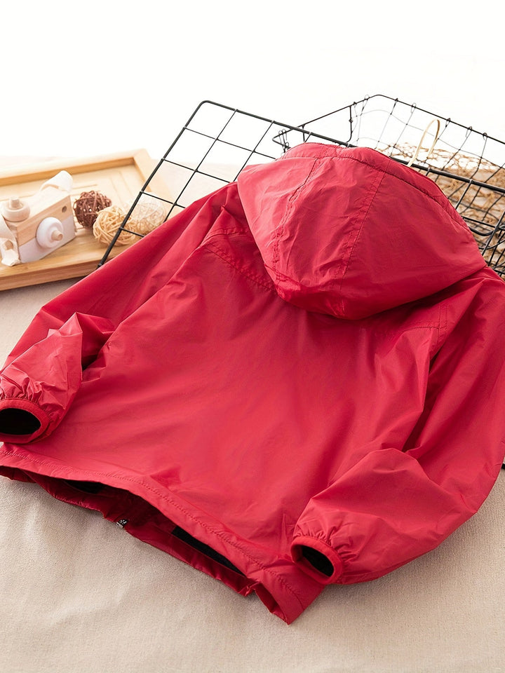 Lune London | Boys' rain jacket with hood - stylish, practical and waterproof