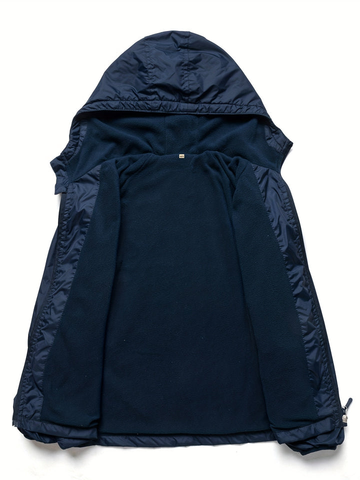 Lune London | Boys' rain jacket with hood - stylish, practical and waterproof