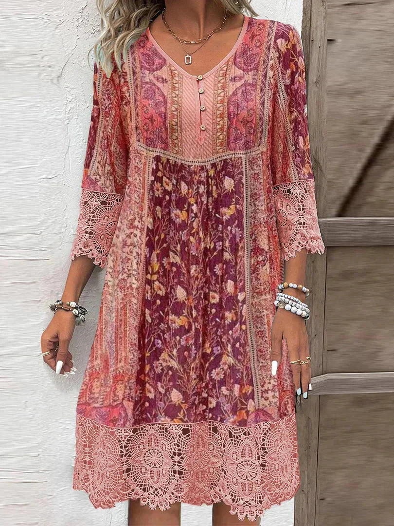 Lune London | Jente Bohemian Tunika Kleid