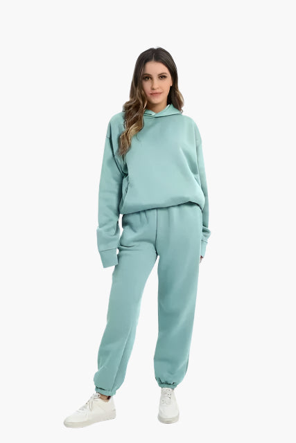 Lune London | Hoodie & Jogging Pants Set - Winter Leisure Set, Casual Relaxed Outfit