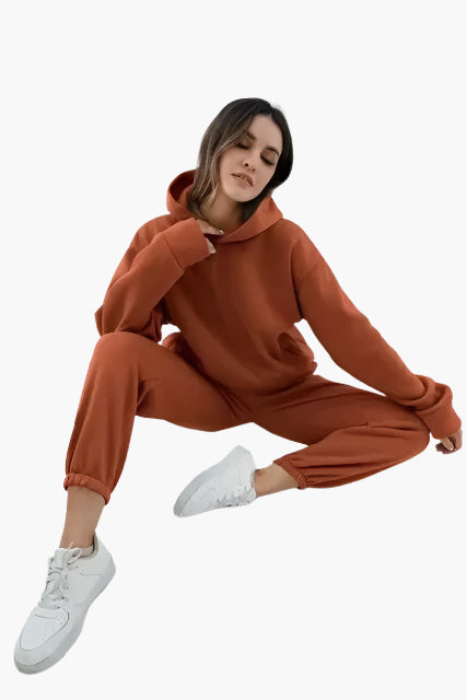 Lune London | Hoodie & Jogging Pants Set - Winter Leisure Set, Casual Relaxed Outfit