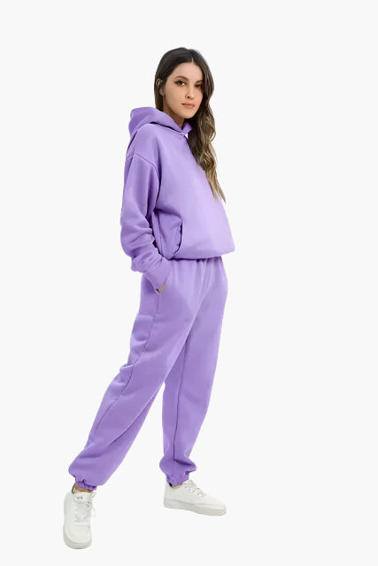 Lune London | Hoodie & Jogging Pants Set - Winter Leisure Set, Casual Relaxed Outfit