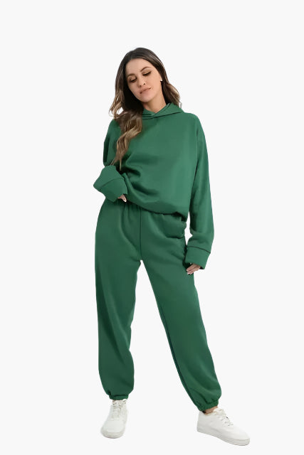 Lune London | Hoodie & Jogging Pants Set - Winter Leisure Set, Casual Relaxed Outfit
