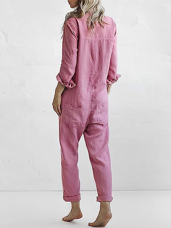 Chic und Stil | Loose Fit Button Up Long Sleeve Chic und Stil | Women's Clothing