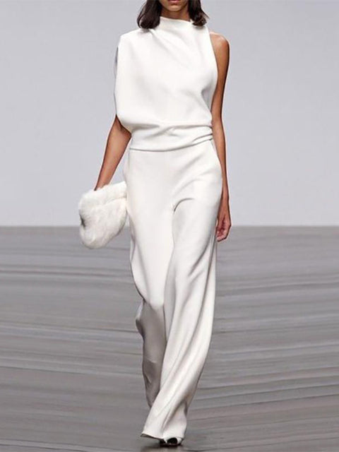 Lune London | Jumpsuit with Round Neckline
