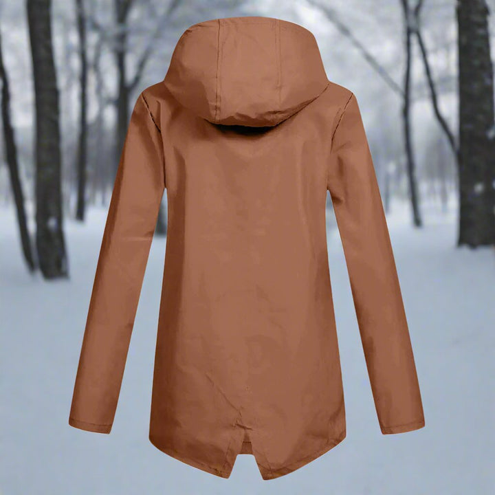 Lune London | Raincoat - Waterproof with Hood - Zipper & Adjustable Cuffs - Pockets
