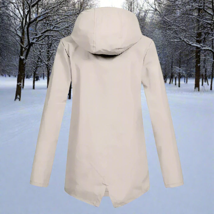 Lune London | Raincoat - Waterproof with Hood - Zipper & Adjustable Cuffs - Pockets
