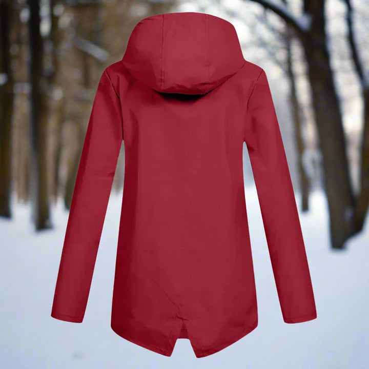 Lune London | Raincoat - Waterproof with Hood - Zipper & Adjustable Cuffs - Pockets