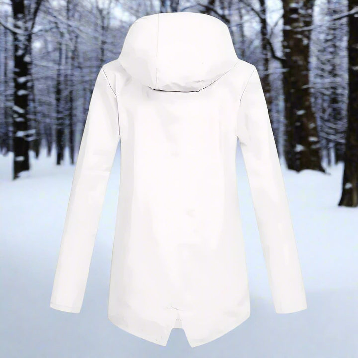 Lune London | Raincoat - Waterproof with Hood - Zipper & Adjustable Cuffs - Pockets