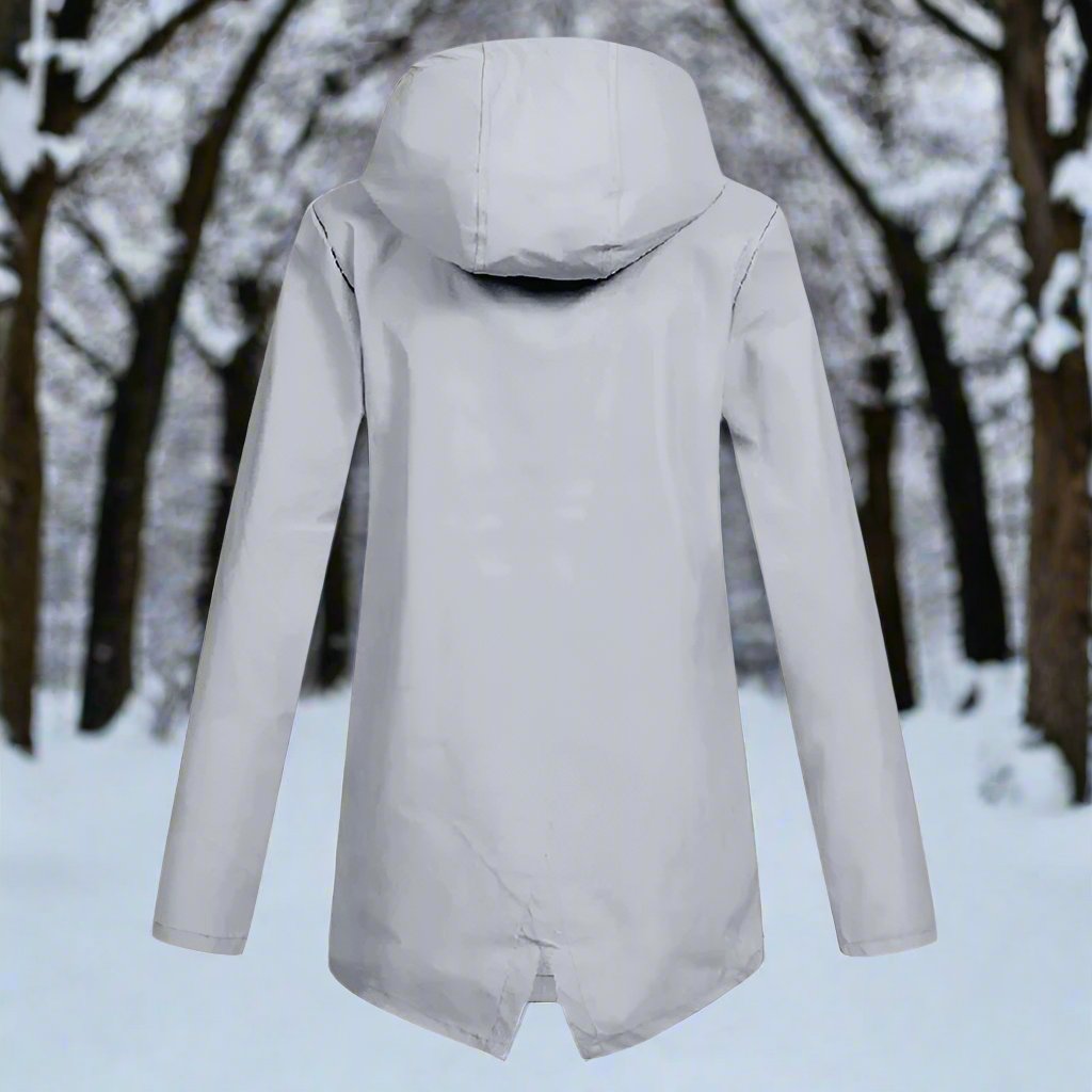 Lune London | Raincoat - Waterproof with Hood - Zipper & Adjustable Cuffs - Pockets