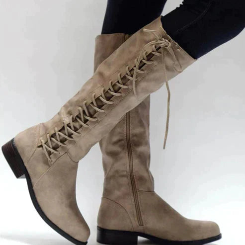 Lune London | Elegant Lace-Up Boots