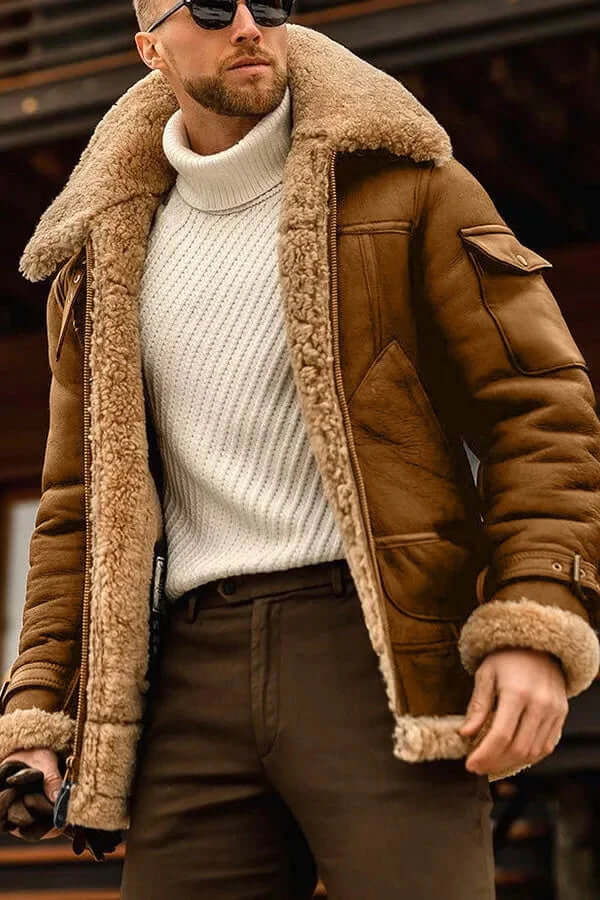 Lune London | Veste en cuir PU - Mode homme