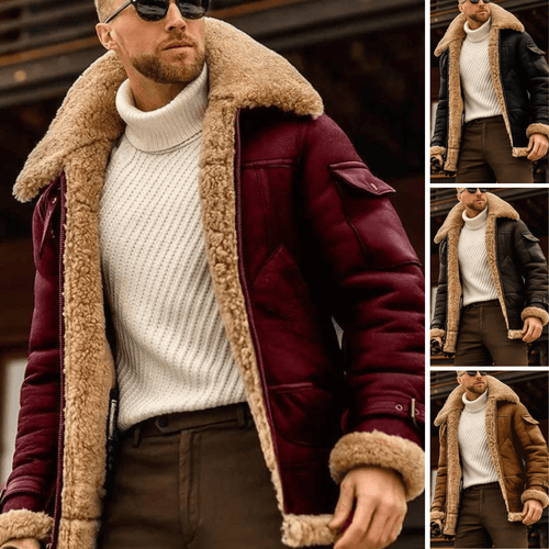 Lune London | Veste en cuir PU - Mode homme