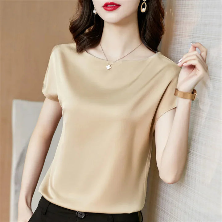 Lune London | Summer Blouse in Satin