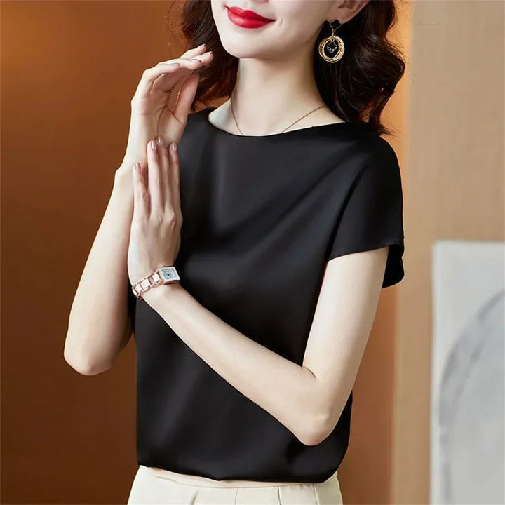 Lune London | Summer Blouse in Satin