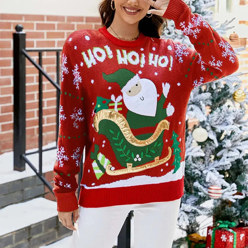 Lune London | Sweater - Women Christmas Fake Sweater